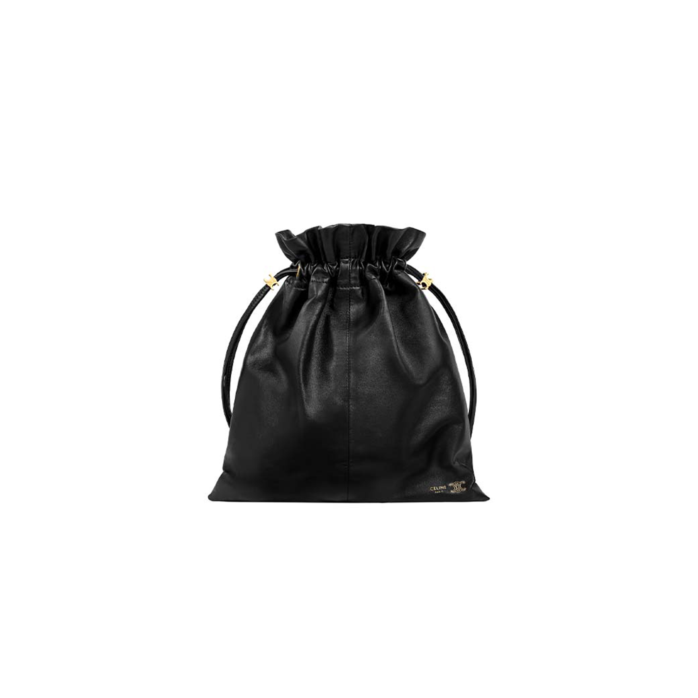 Ce1i*e small crystal pouch in lambskin 123662j79.38no (32*29*0.5cm)